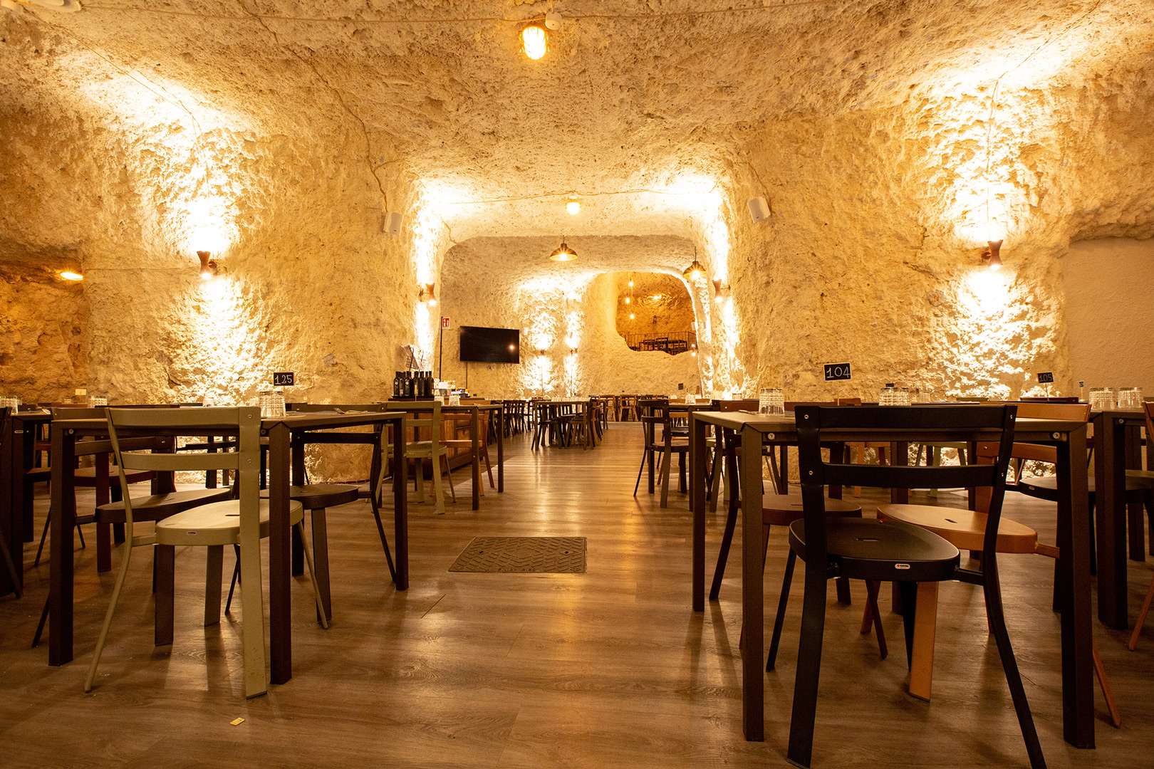 foto di ristorante alla grotta